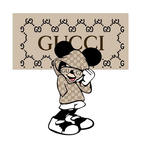 gucci mickey mouse collaboration.